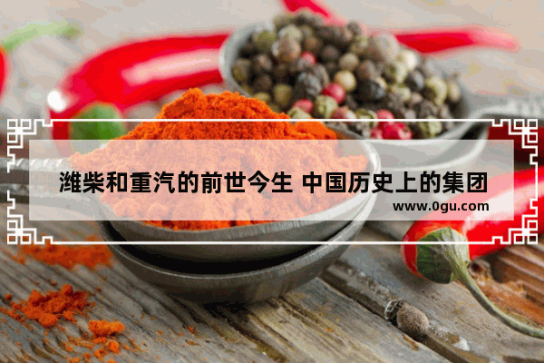 潍柴和重汽的前世今生 中国历史上的集团