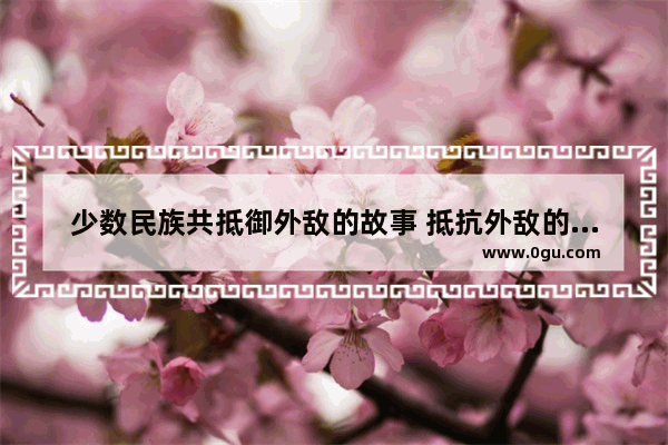 少数民族共抵御外敌的故事 抵抗外敌的历史故事