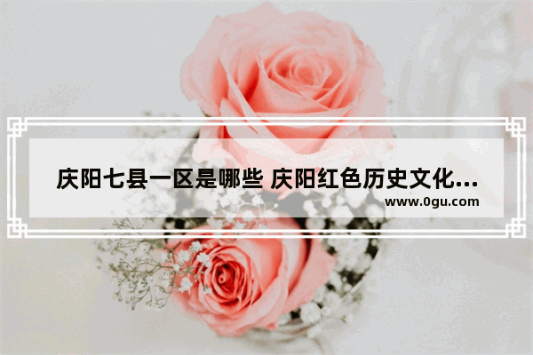 庆阳七县一区是哪些 庆阳红色历史文化内容
