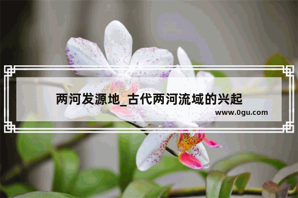 两河发源地_古代两河流域的兴起