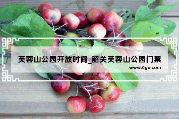 芙蓉山公园开放时间_韶关芙蓉山公园门票