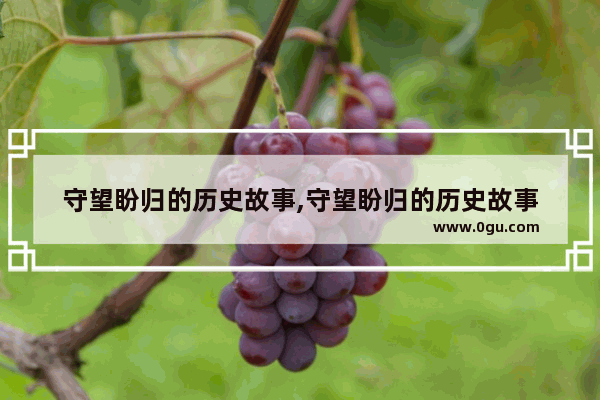 守望盼归的历史故事,守望盼归的历史故事