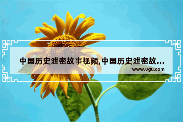 中国历史泄密故事视频,中国历史泄密故事视频
