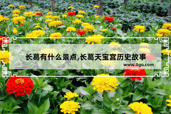 长葛有什么景点,长葛天宝宫历史故事