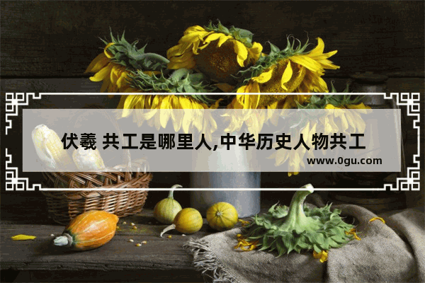 伏羲 共工是哪里人,中华历史人物共工