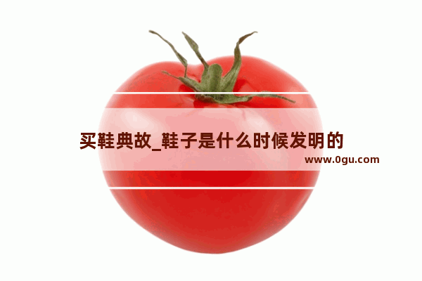 买鞋典故_鞋子是什么时候发明的
