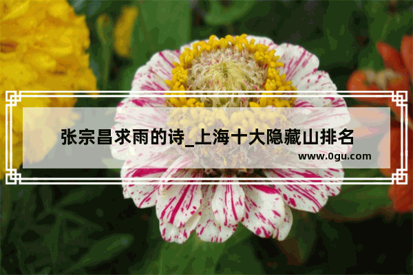 张宗昌求雨的诗_上海十大隐藏山排名