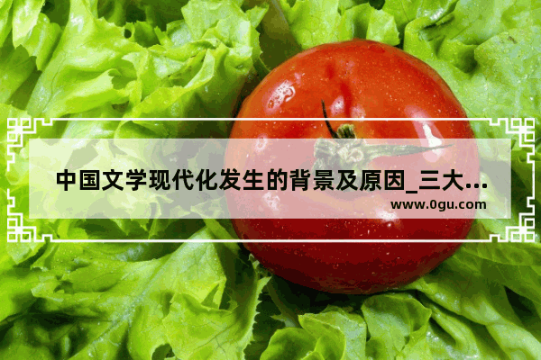 中国文学现代化发生的背景及原因_三大历史任务是什么