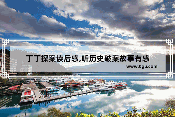 丁丁探案读后感,听历史破案故事有感