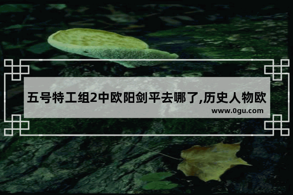五号特工组2中欧阳剑平去哪了,历史人物欧阳剑平