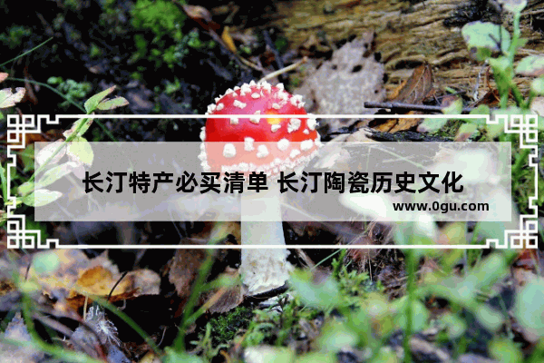 长汀特产必买清单 长汀陶瓷历史文化