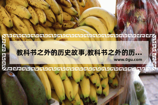 教科书之外的历史故事,教科书之外的历史故事