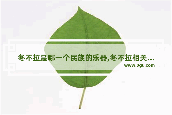 冬不拉是哪一个民族的乐器,冬不拉相关的历史人物