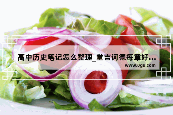 高中历史笔记怎么整理_堂吉诃德每章好句赏析
