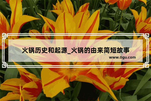火锅历史和起源_火锅的由来简短故事
