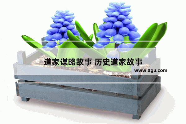 道家谋略故事 历史道家故事