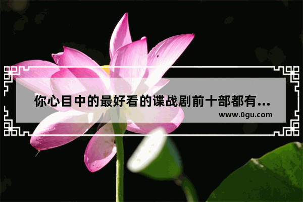 你心目中的最好看的谍战剧前十部都有哪些_请问“公元前”是什么意思?中国五千年的历史是怎样计算的
