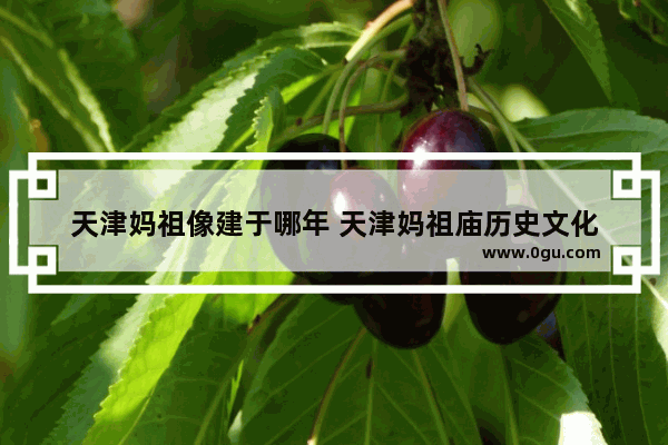 天津妈祖像建于哪年 天津妈祖庙历史文化