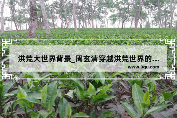 洪荒大世界背景_周玄清穿越洪荒世界的小说