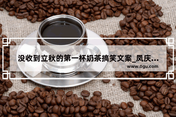 没收到立秋的第一杯奶茶搞笑文案_凤庆县地方特色搞笑対联