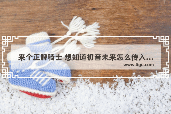 来个正牌骑士 想知道初音未来怎么传入中国的 还有怎么传开的 初音未来女中国历史