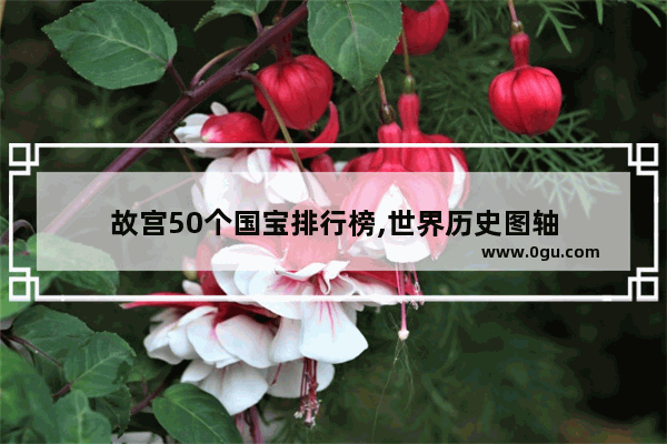 故宫50个国宝排行榜,世界历史图轴