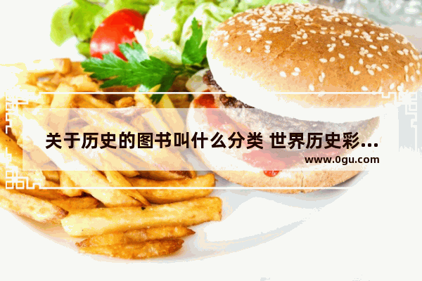 关于历史的图书叫什么分类 世界历史彩图书