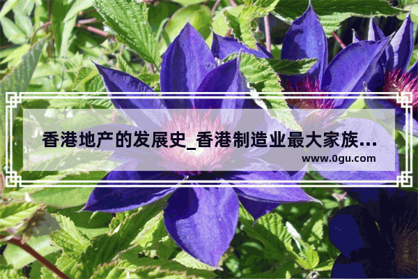 香港地产的发展史_香港制造业最大家族是谁