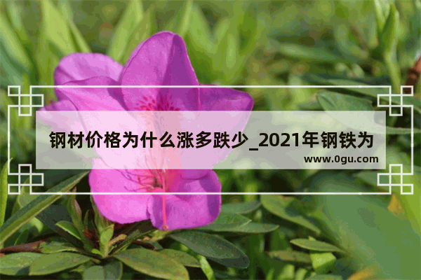 钢材价格为什么涨多跌少_2021年钢铁为什么会涨价