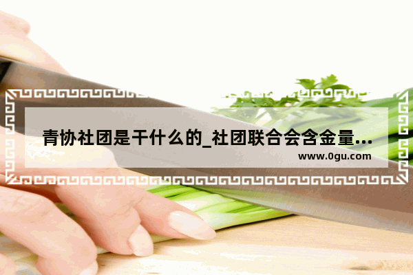 青协社团是干什么的_社团联合会含金量高吗