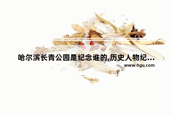 哈尔滨长青公园是纪念谁的,历史人物纪念公园案例分析