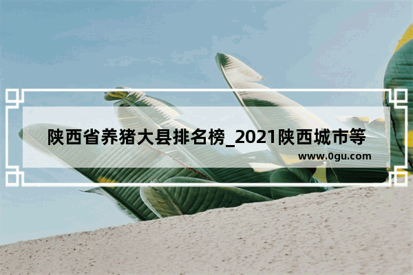 陕西省养猪大县排名榜_2021陕西城市等级划分
