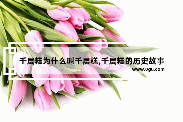 千层糕为什么叫千层糕,千层糕的历史故事