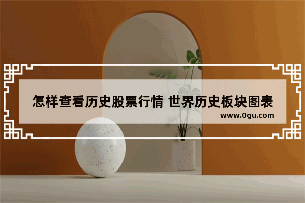 怎样查看历史股票行情 世界历史板块图表
