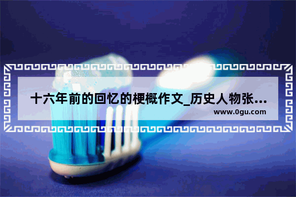 十六年前的回忆的梗概作文_历史人物张作霖故事日记