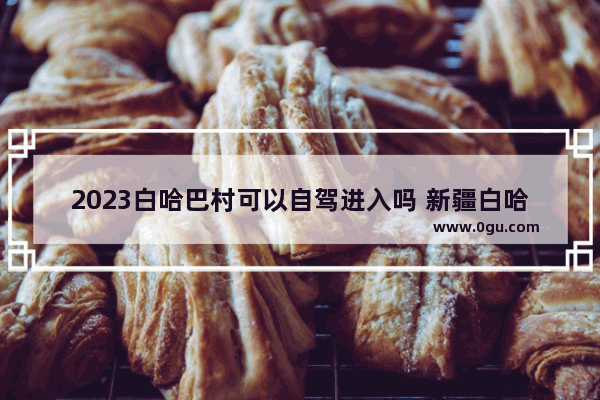 2023白哈巴村可以自驾进入吗 新疆白哈巴村历史文化