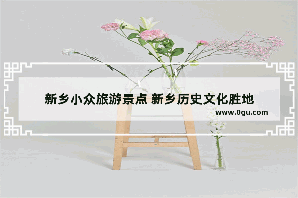 新乡小众旅游景点 新乡历史文化胜地