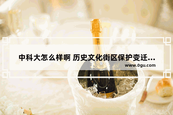 中科大怎么样啊 历史文化街区保护变迁论文