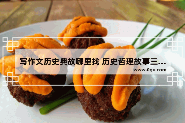 写作文历史典故哪里找 历史哲理故事三百字摘抄