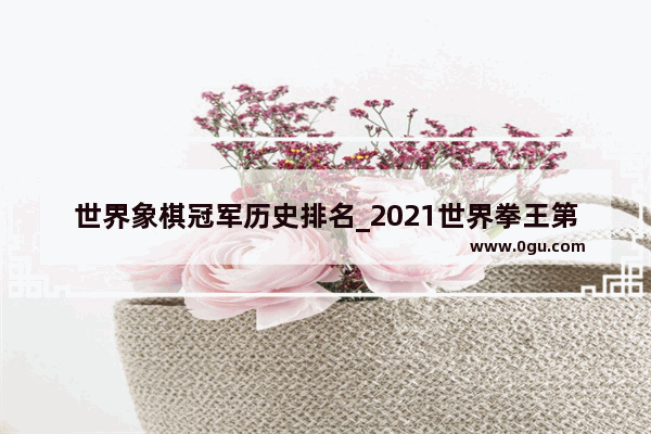 世界象棋冠军历史排名_2021世界拳王第一名是谁