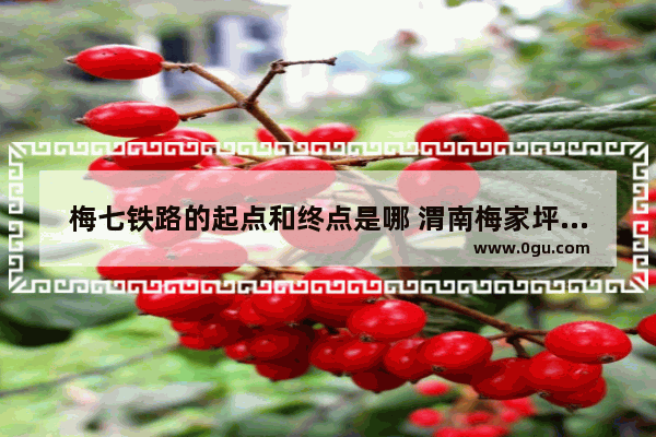 梅七铁路的起点和终点是哪 渭南梅家坪煤矿历史文化
