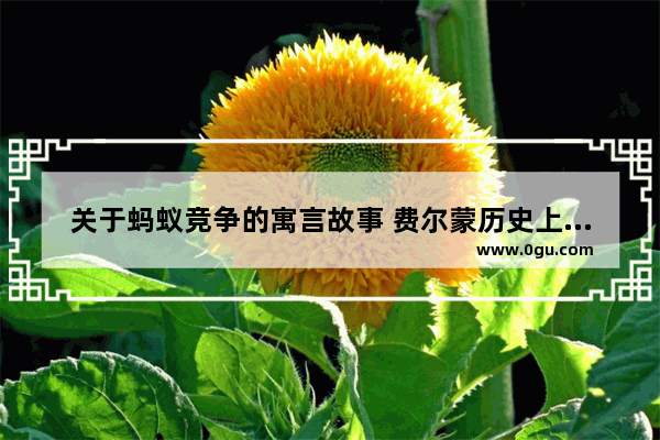 关于蚂蚁竞争的寓言故事 费尔蒙历史上的故事