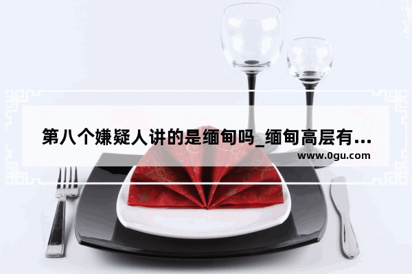 第八个嫌疑人讲的是缅甸吗_缅甸高层有华人吗