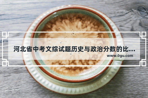 河北省中考文综试题历史与政治分数的比例怎样_历史人物评说人物精神词语