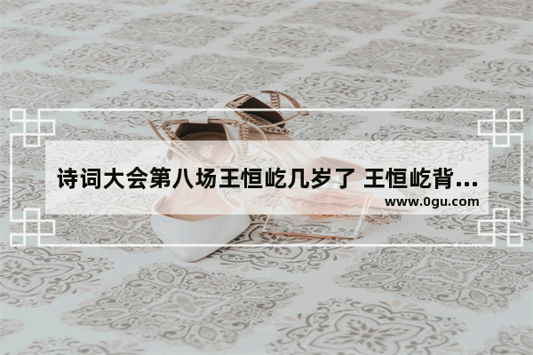 诗词大会第八场王恒屹几岁了 王恒屹背中国历史朝代歌词