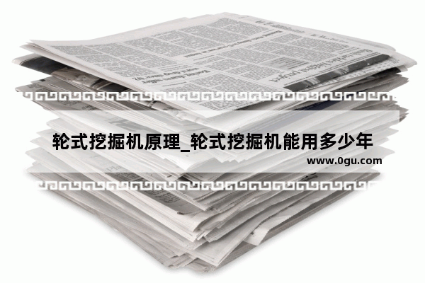 轮式挖掘机原理_轮式挖掘机能用多少年