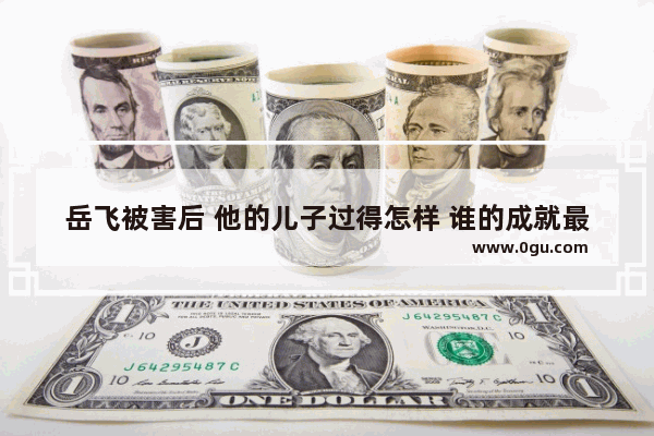 岳飞被害后 他的儿子过得怎样 谁的成就最高 谁最像岳飞