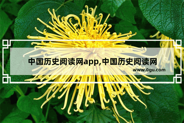 中国历史阅读网app,中国历史阅读网