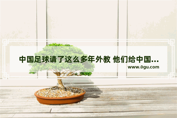 中国足球请了这么多年外教 他们给中国足球带来了什么