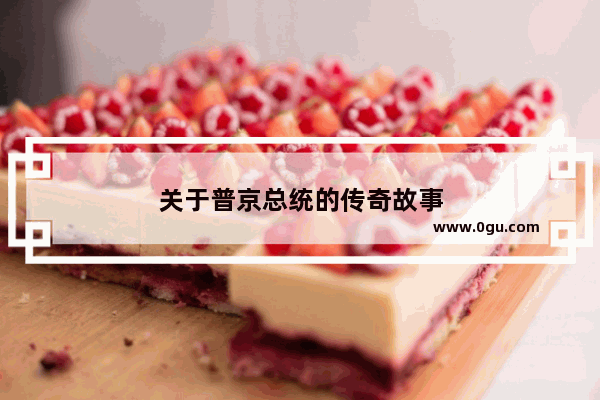 关于普京总统的传奇故事